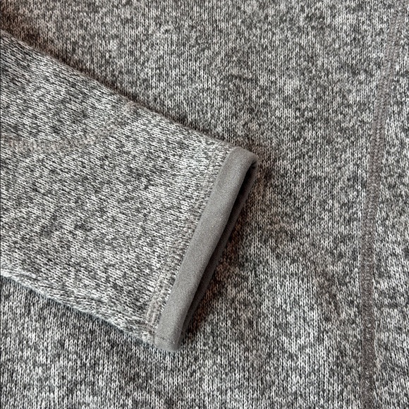Patagonia Gray Better Sweater Quarter Zip Pullover Size Small - Picture 8 of 9